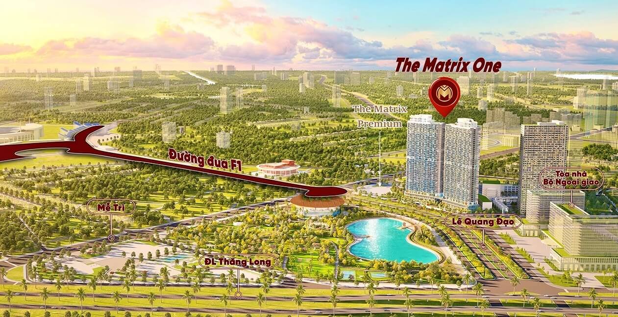 Vị trí kim cương của Matrix Premium