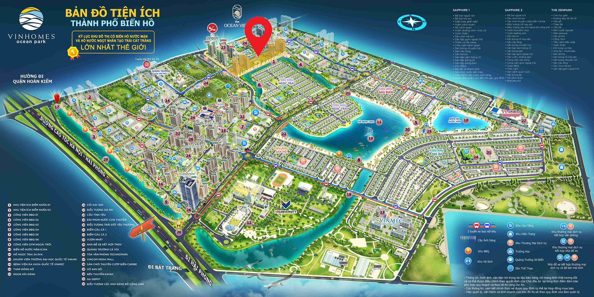Lumiere Bayfront Ocean Park 1 - Báo giá chủ đầu tư